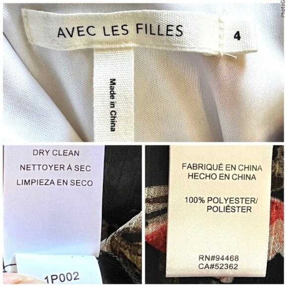 Avec Les Filles Floral Tiered Ruffled Dress 4 - Picture 10 of 12